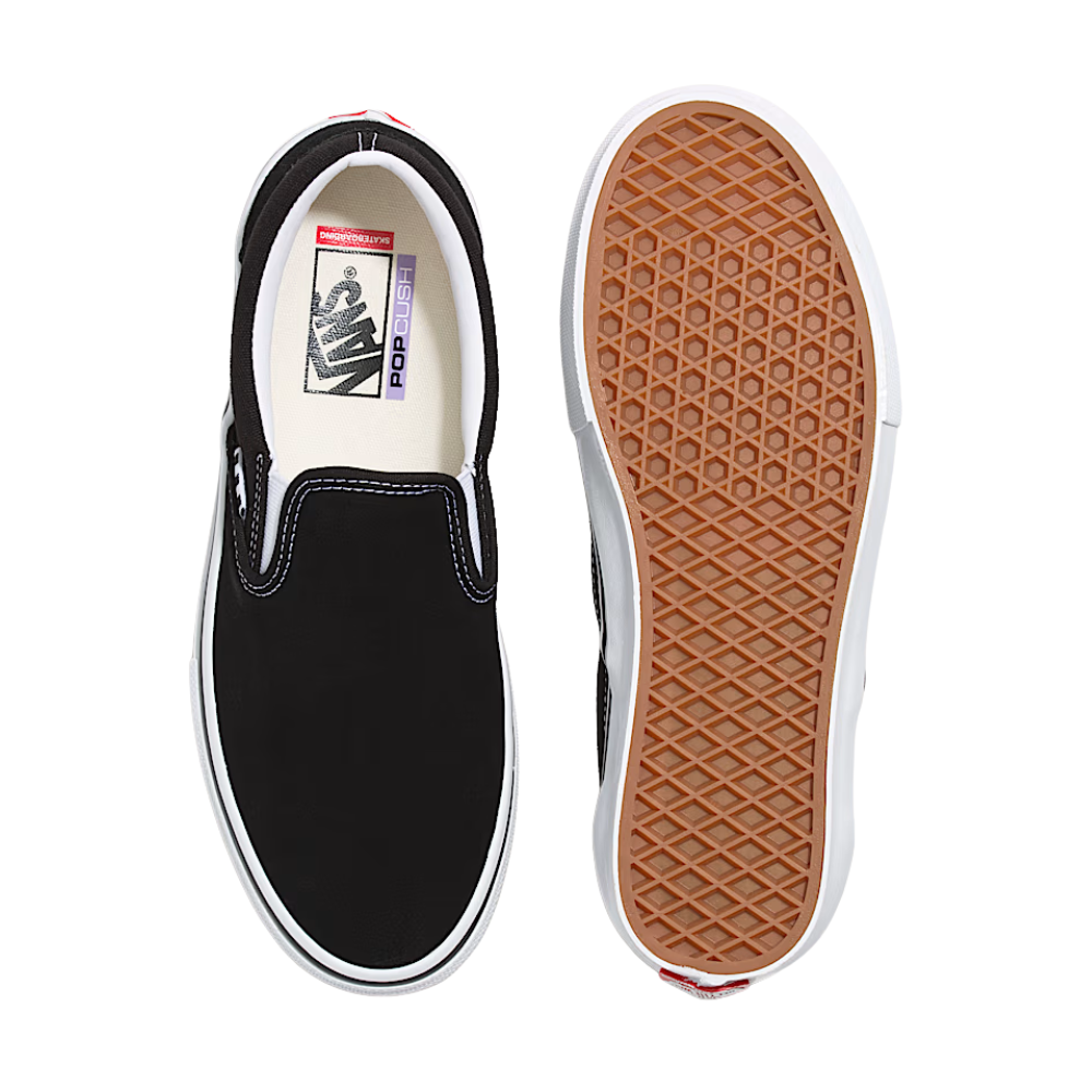 Vans Skate Slip-On - Black/White