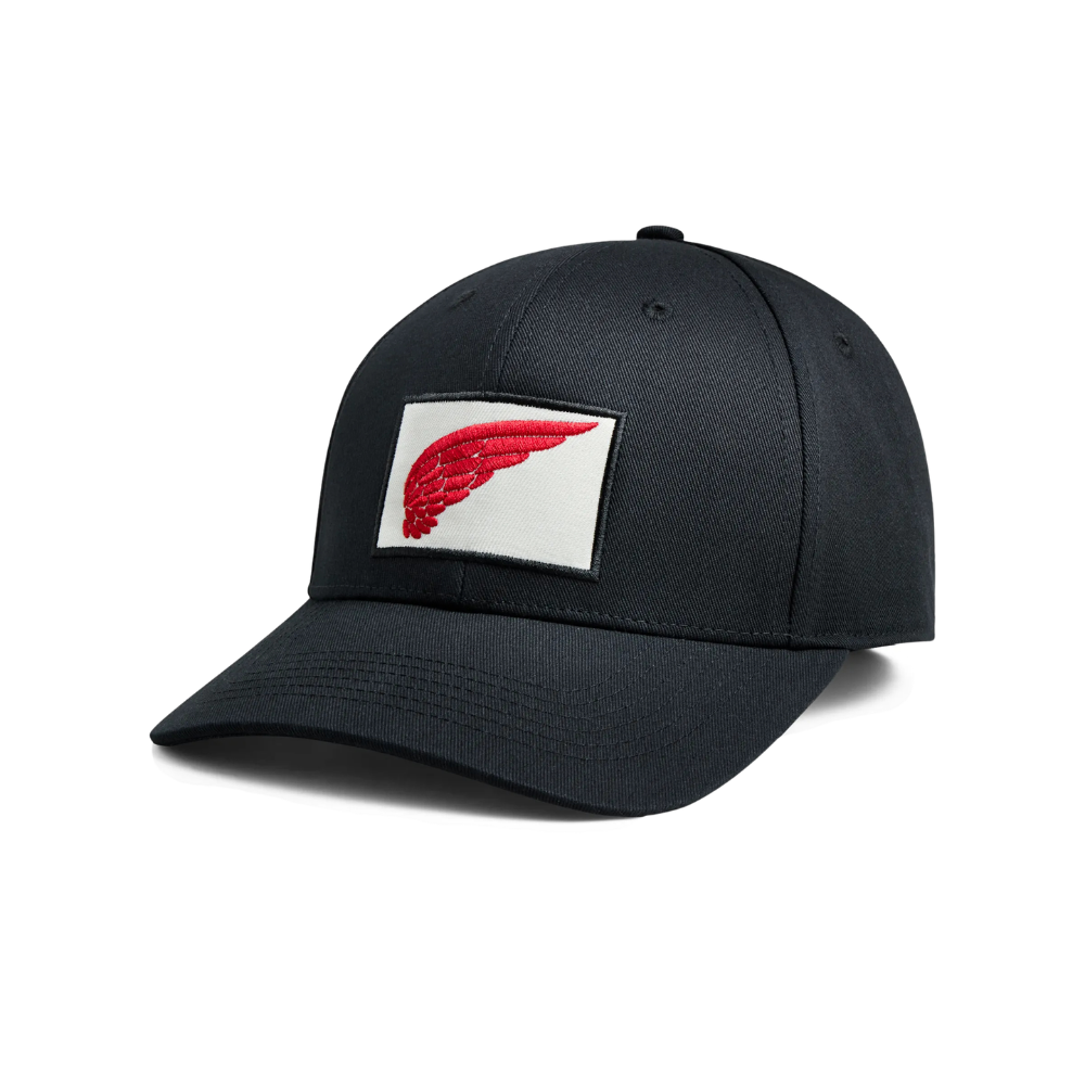 Red Wing Embroidered Logo Hat - Black