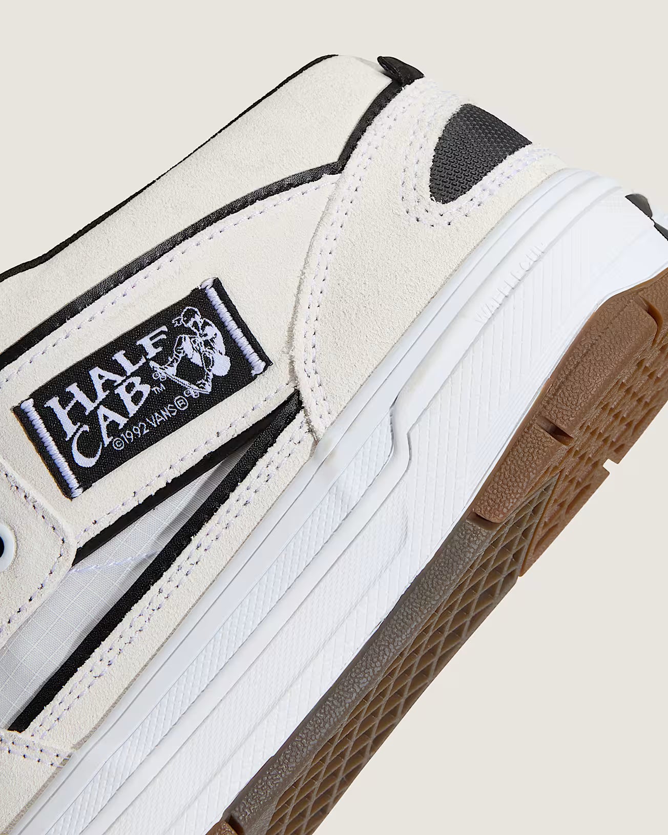 Vans Skate Half Cab Wafflecup - White/Black