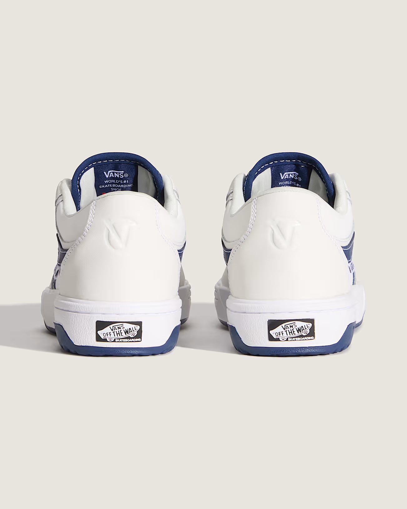 VANS SKATE ROWAN 2 - WHITE/NAVY