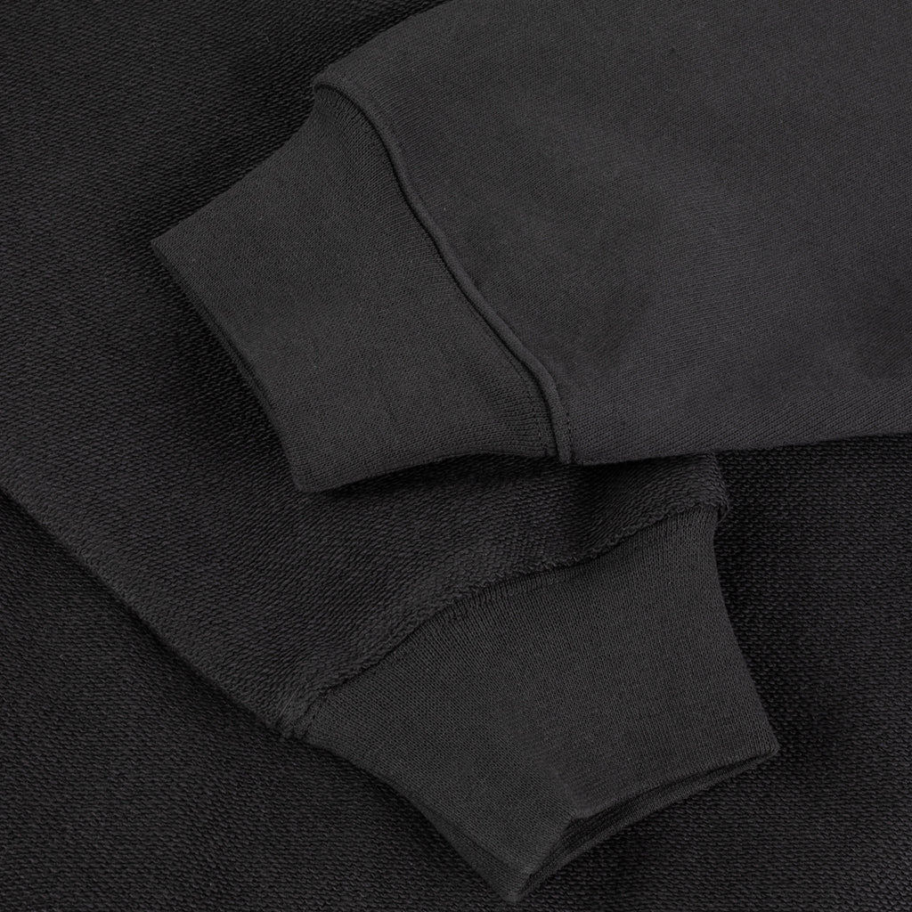 Dime Reverse French Terry Zip Hood - Vintage Black