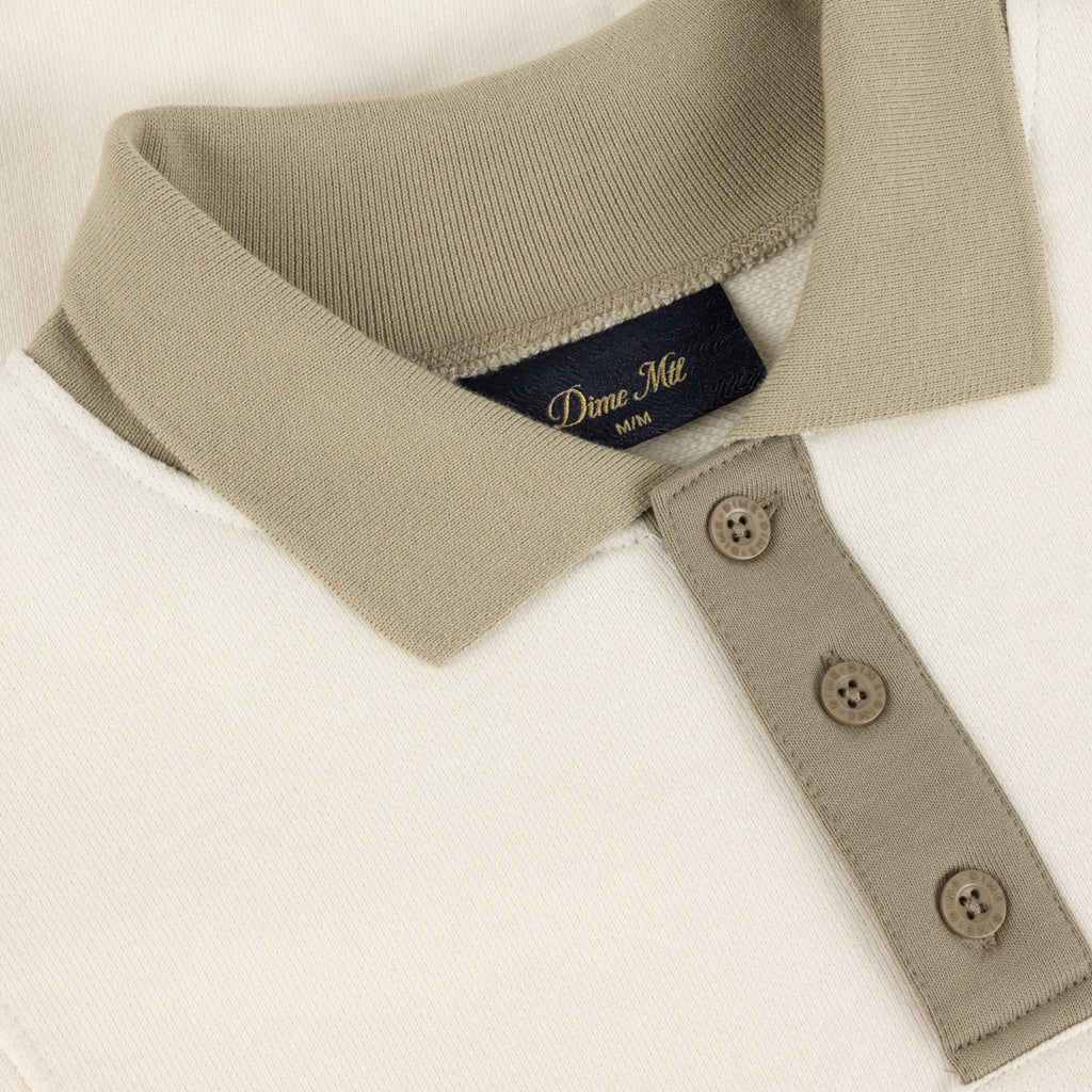Dime French Terry Rugby - Cream