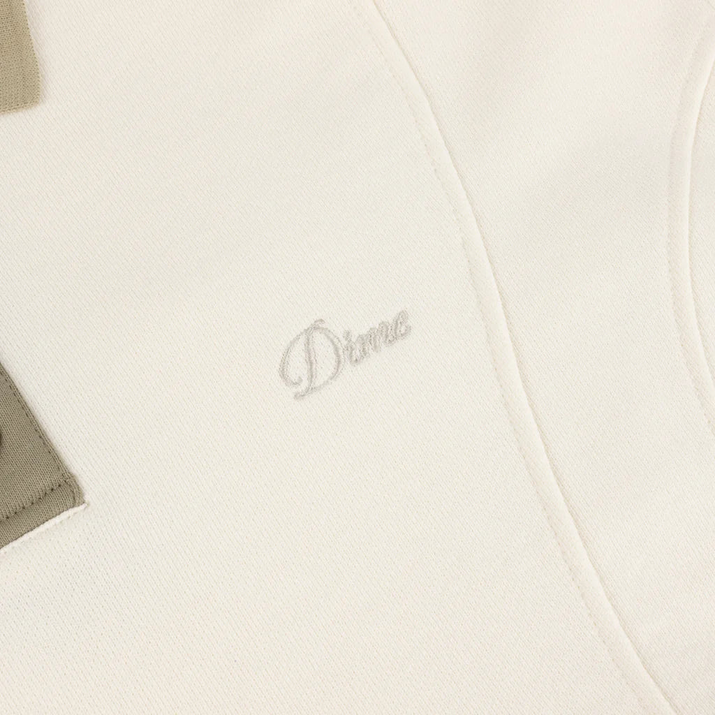 Dime French Terry Rugby - Cream
