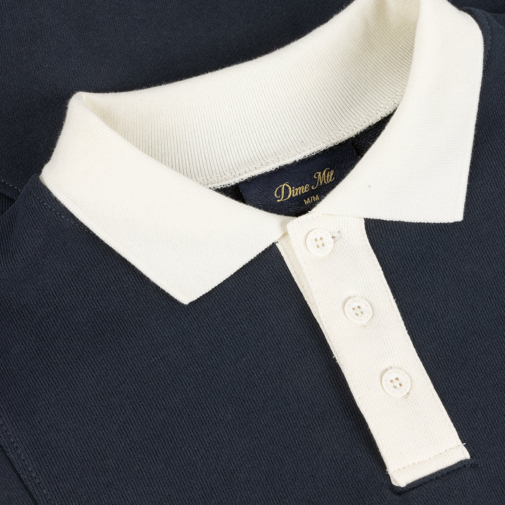 Dime French Terry Rugby - Navy