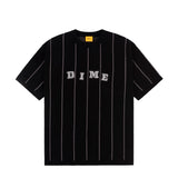 Dime Striped SS Knit - Black