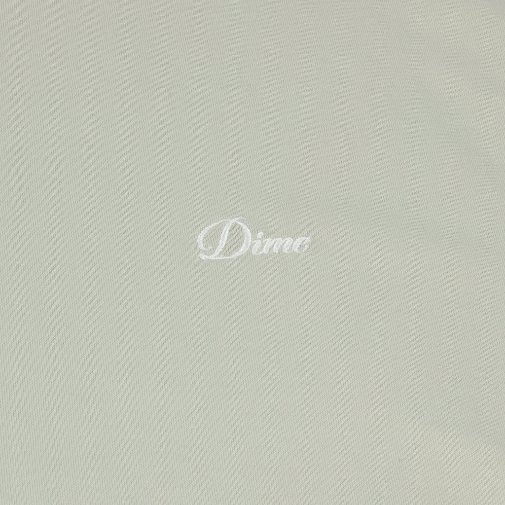 Dime Cursive Small Logo T-Shirt - Charcoal Moss