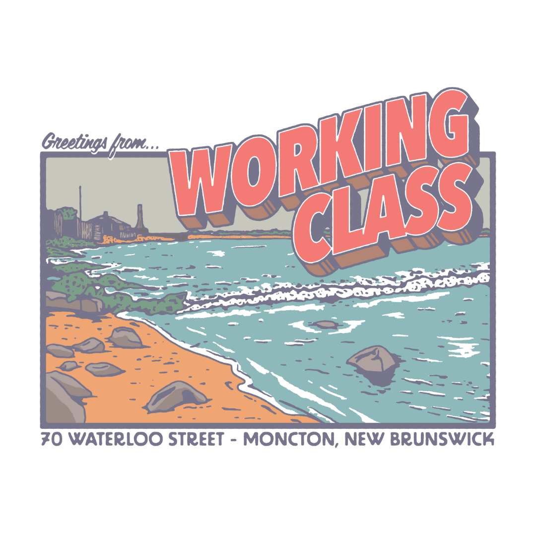 Working Class Tidal Bore Tee - Black/Multi