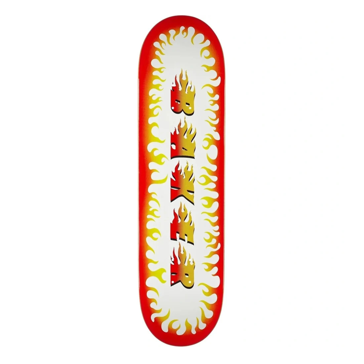 Baker Casper Brooker Flama Blanca Skateboard Deck - 8.25"