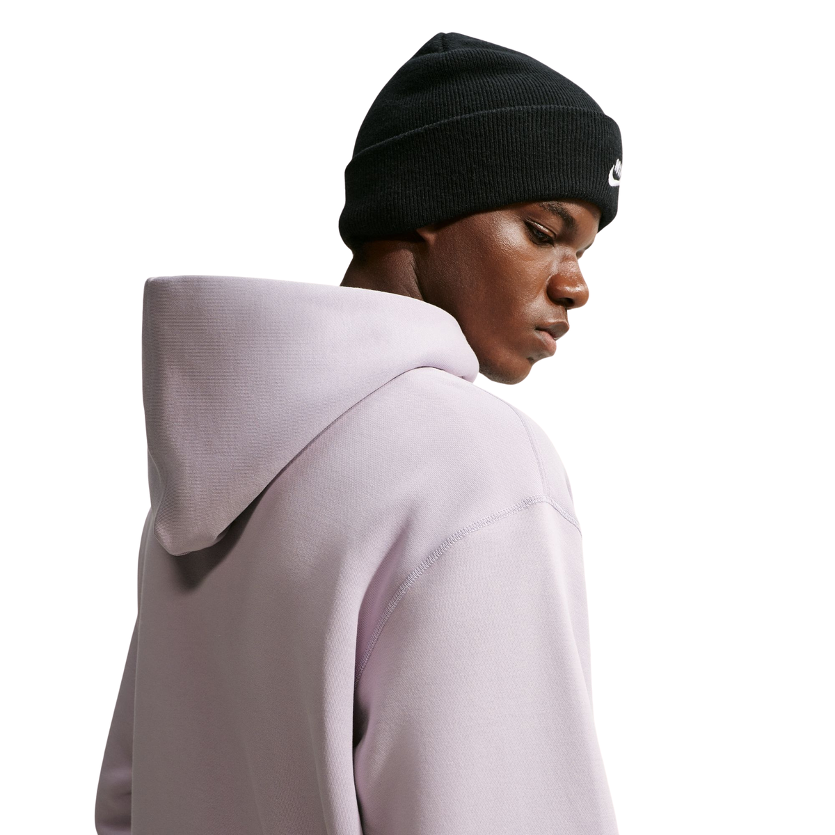 Nike SB HOODIE - SILVER LILAC/WHITE