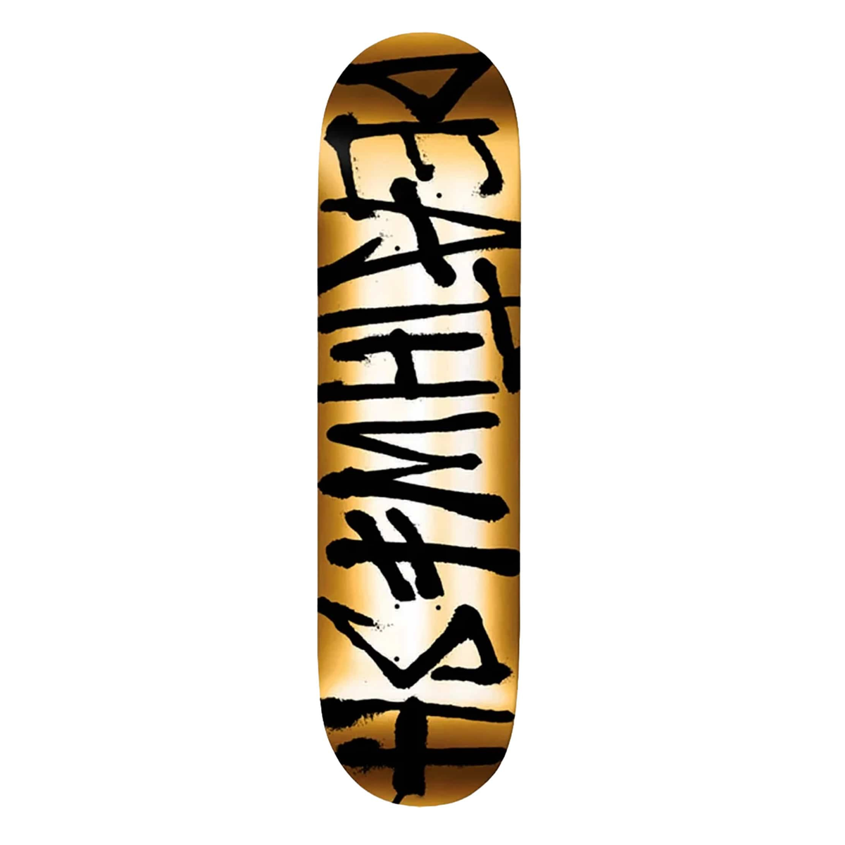 Deathwish El Dorado Spray Gold Foil Skateboard Deck - 8.25"
