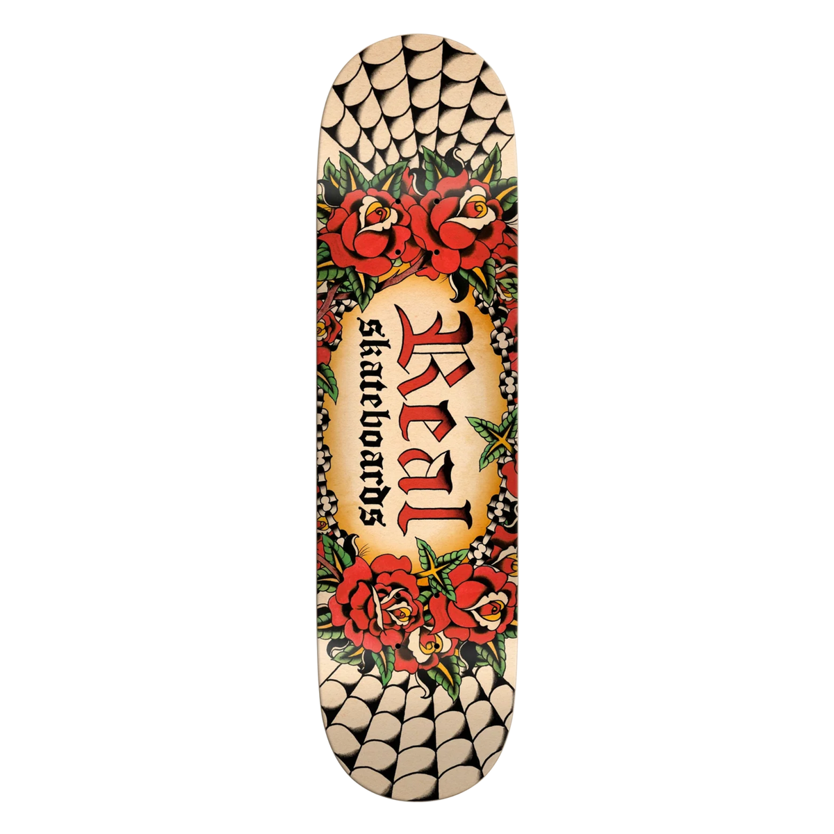 Real TEAM OVAL by HARRY LINTELL skateboard deck - 8.5"