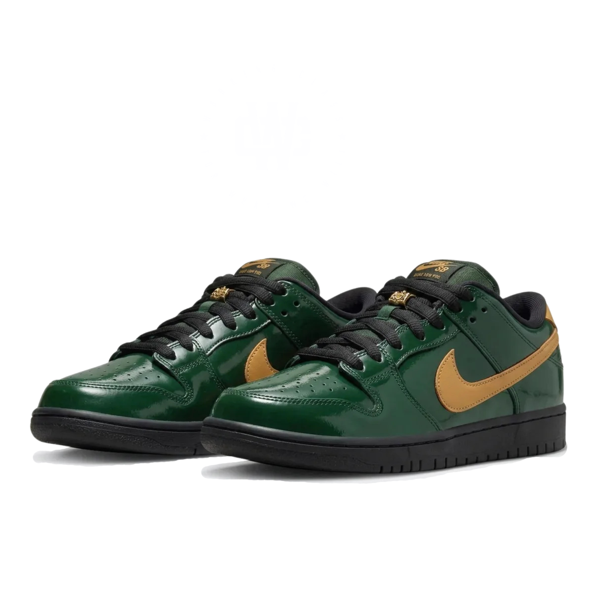 Nike SB Dunk Low Pro Premium Black Spruce/Metallic Gold-Black