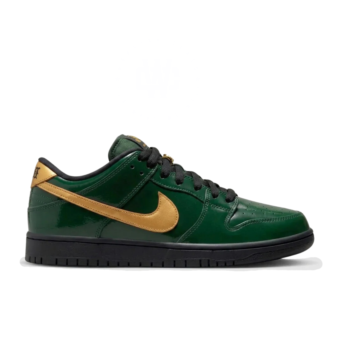 Nike SB Dunk Low Pro Premium Black Spruce/Metallic Gold-Black