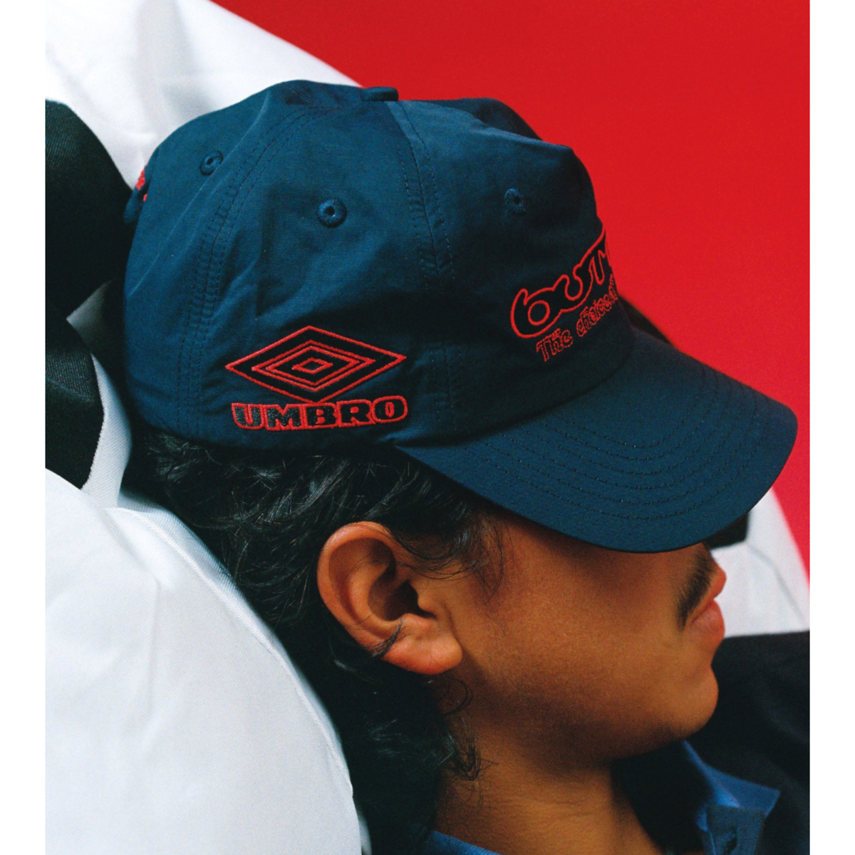 Butter Goods x Umbro Victory 5 Panel Cap - Navy