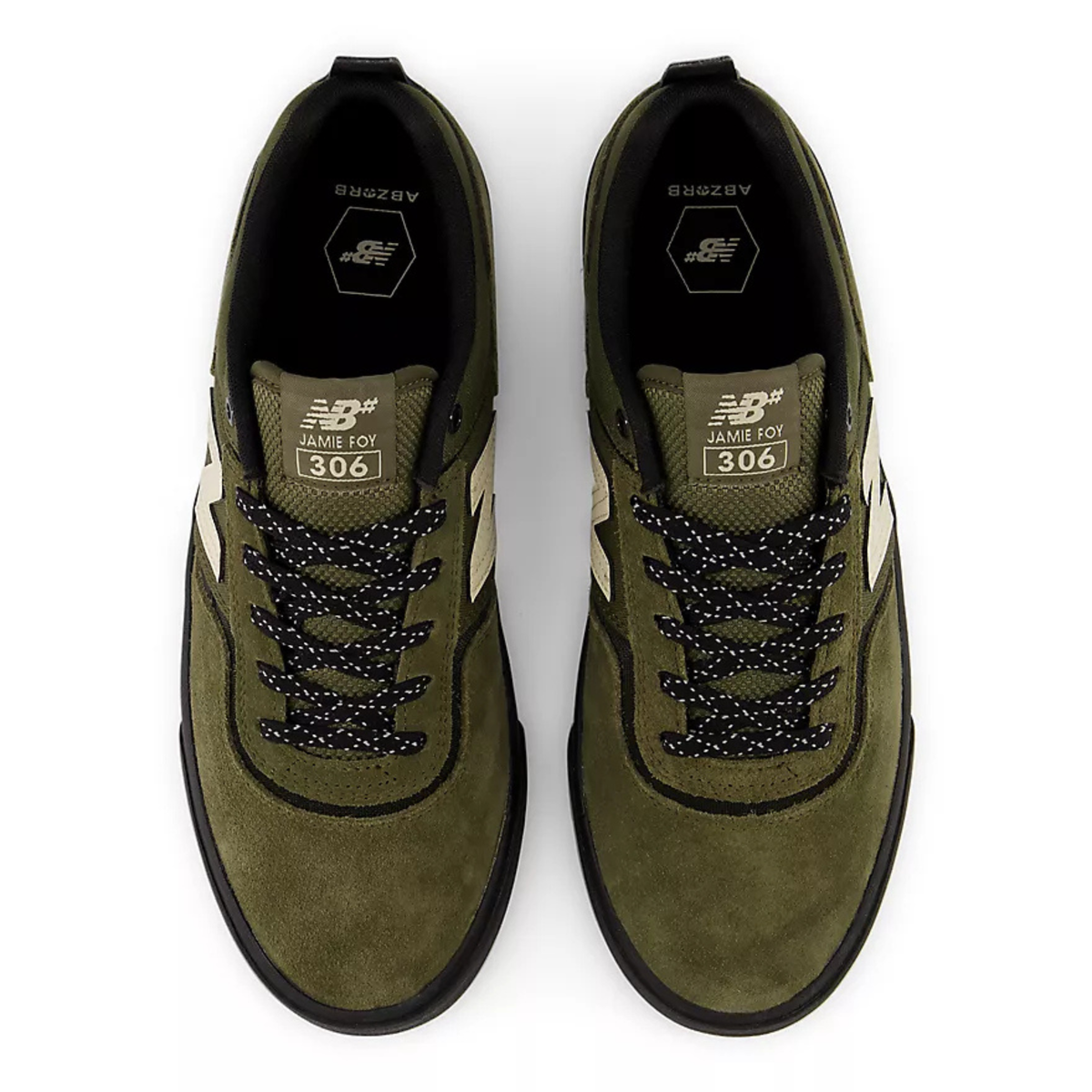 New Balance Numeric Jamie Foy 306 - Dark Moss with Black