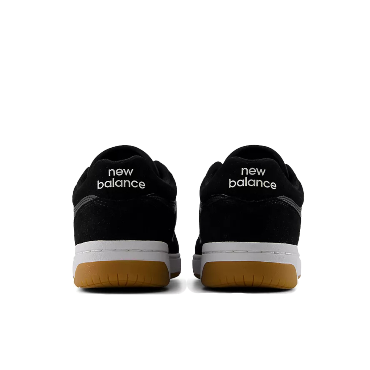 New Balance Numeric 480 - Black With White (2E WIDE)