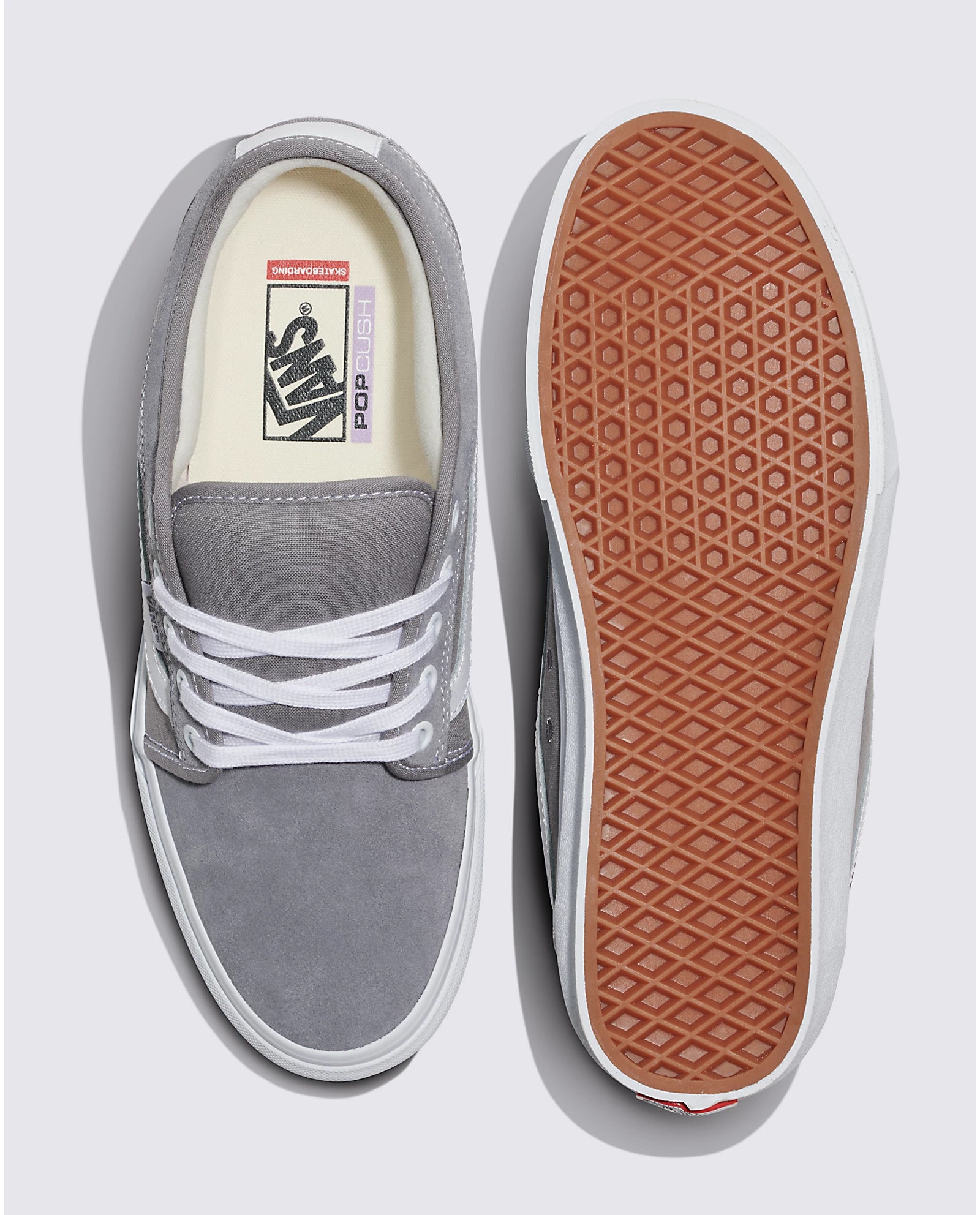 Vans Skate Chukka Sidestripe - Light grey