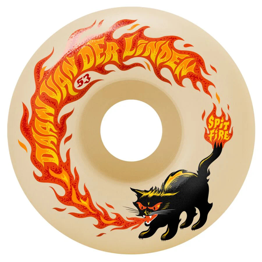 Spitfire Daan Pyrocat Formula Four 99d Classic Skateboard Wheels - 53mm