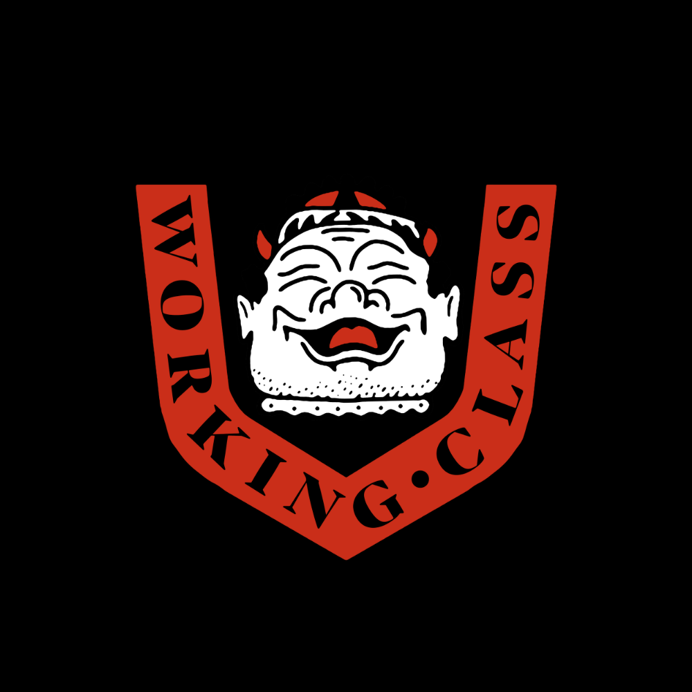 Working Class IOOB Tee - Black/White/Blue/Red