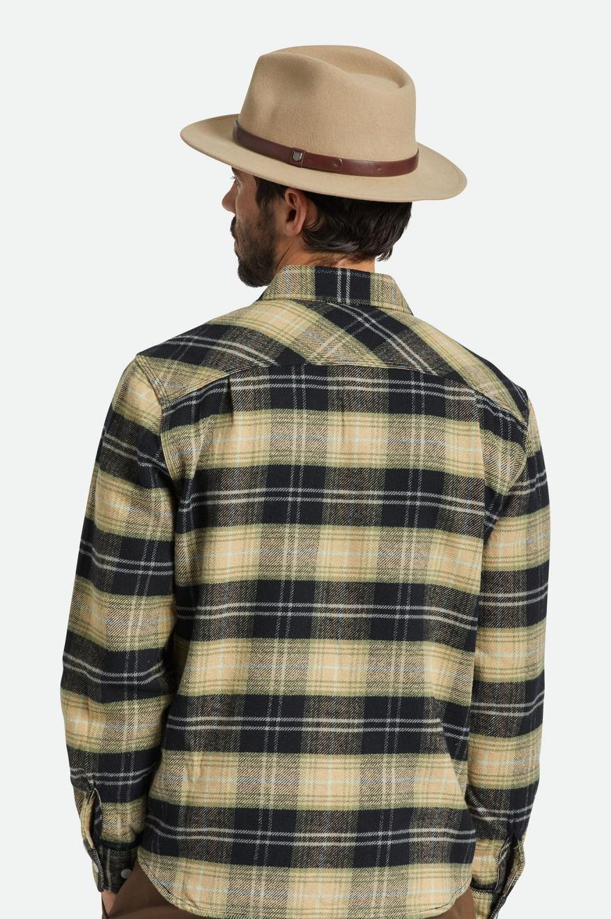 Brixton Messer Fedora - Light Tan