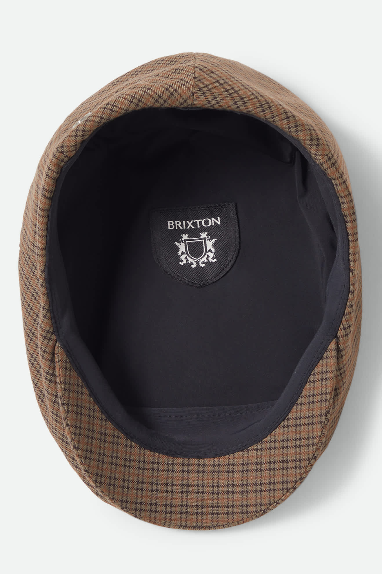 Brixton Hooligan LW Snap Cap - Grey/Brown/Gold