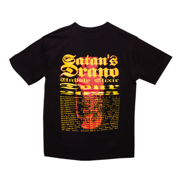 Satan's Drano Unholy Elixir Tour Shirt - Black