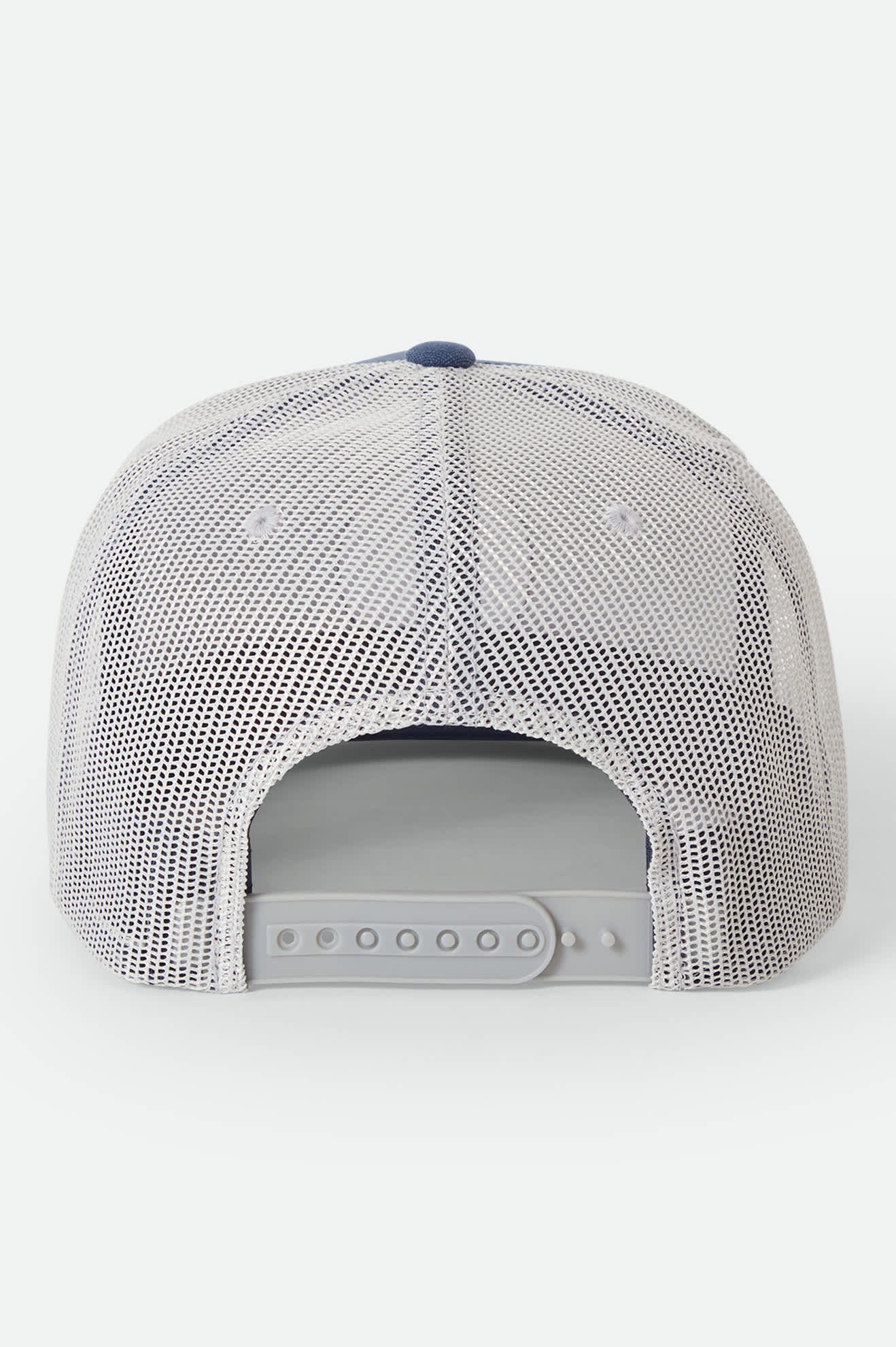 Brixton Oath MP Trucker Hat - Blue Chambray/White