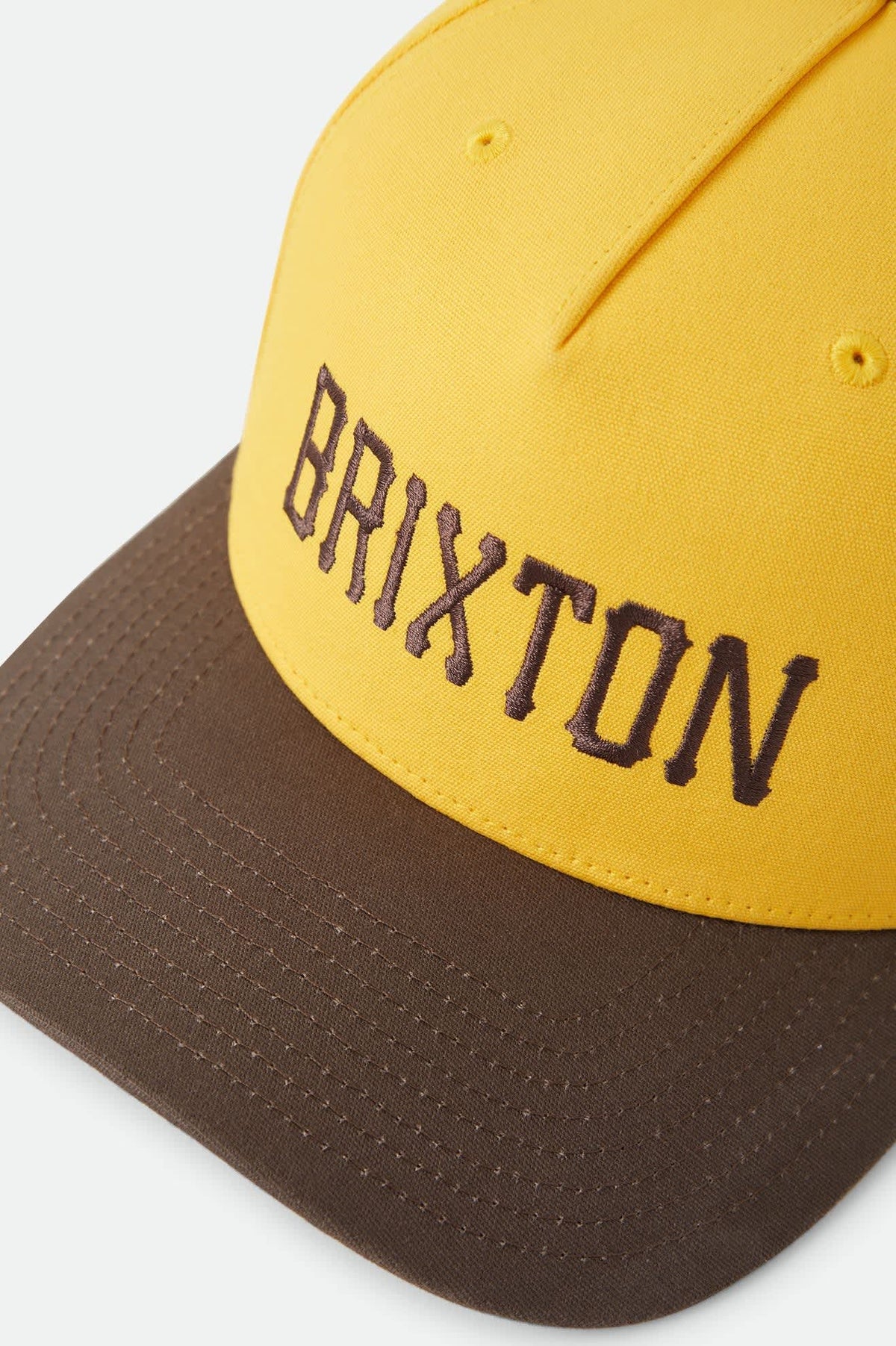 Brixton Homerun Snapback - Golden Hour/Walnut Brown