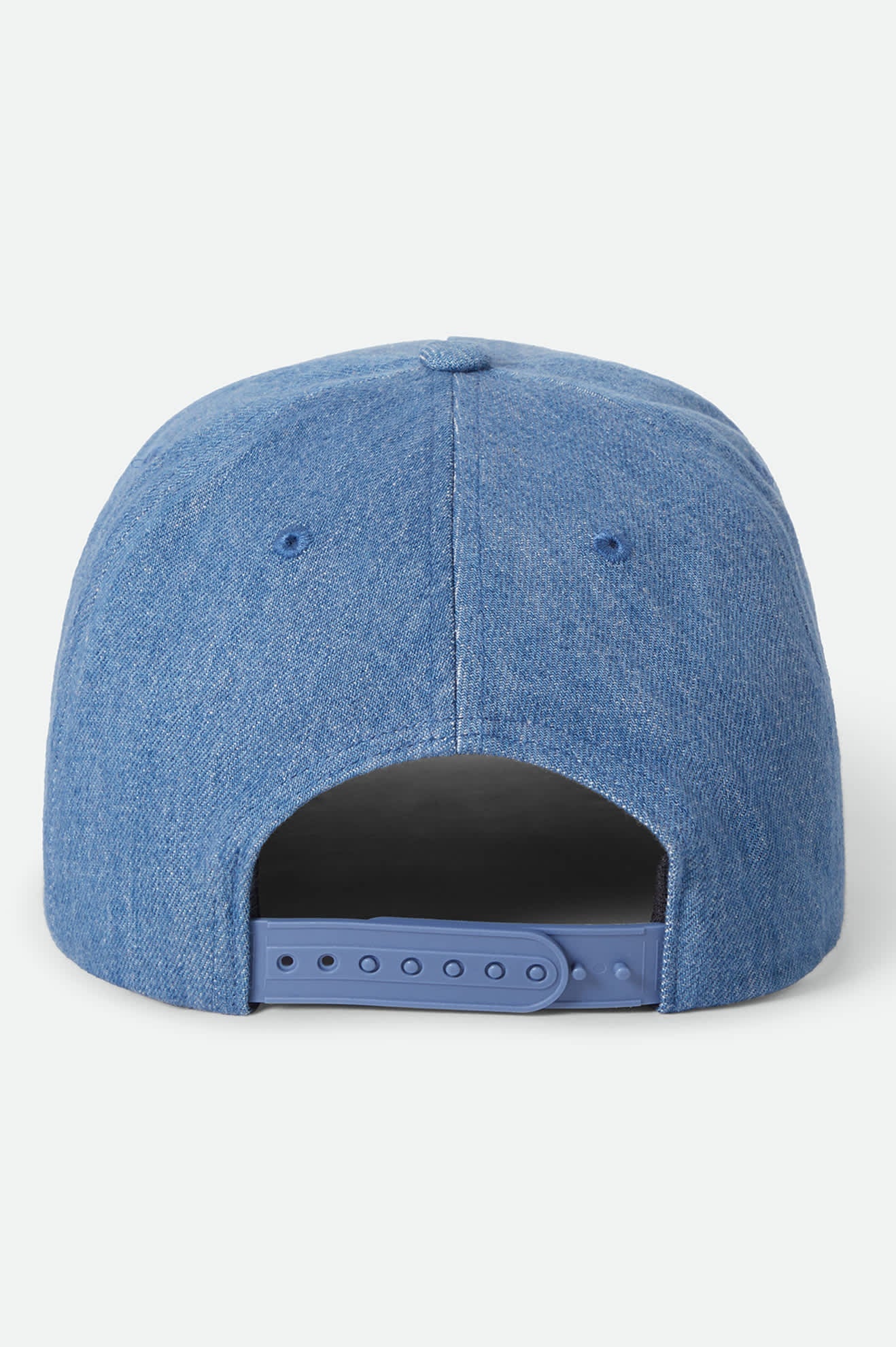 Brixton Crest C MP Snapback - Medium Rinse Denim