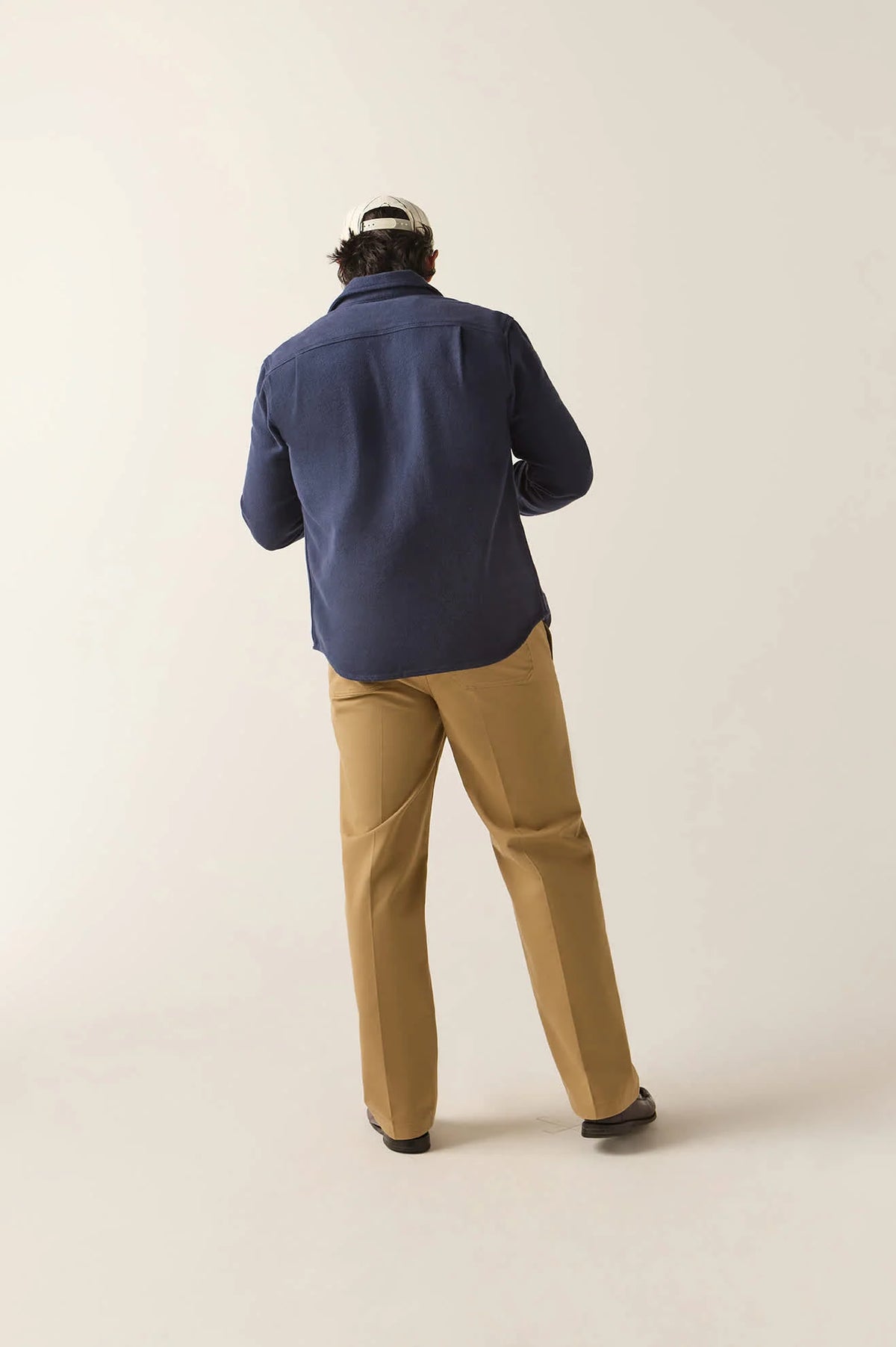 Brixton Bowery Heavy Weight Flannel - Washed Navy