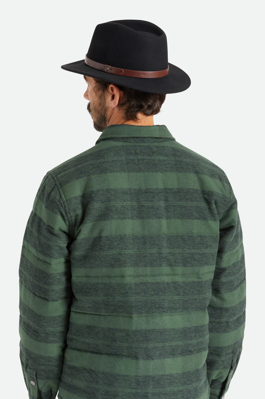 Brixton Messer Fedora - Black