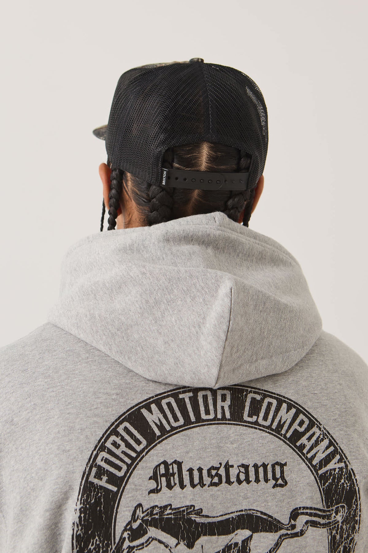 Ford x Brixton Trucker Hat - Boxwood Green