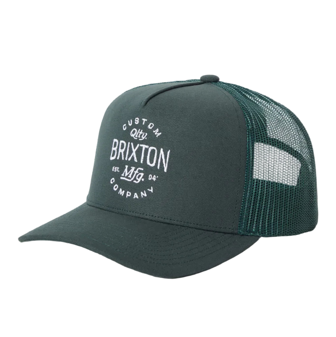 Brixton Fremont C NP MP Trucker Hat - Primal Green/Primal Green
