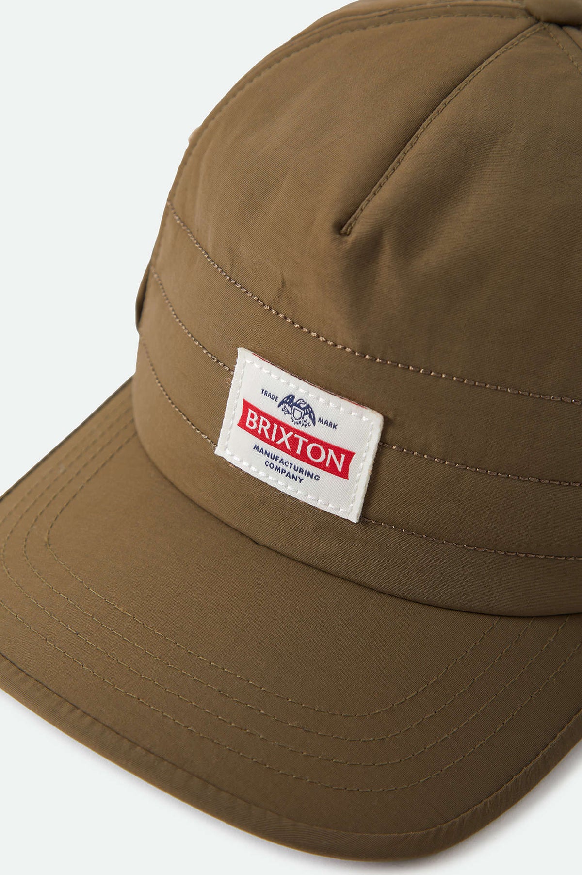 Brixton Trademark Earflap Cap - Dark Olive