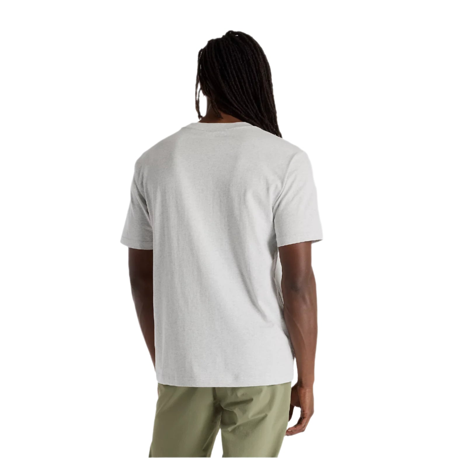 New Balance Athletics Logo T-Shirt - Ash Heather