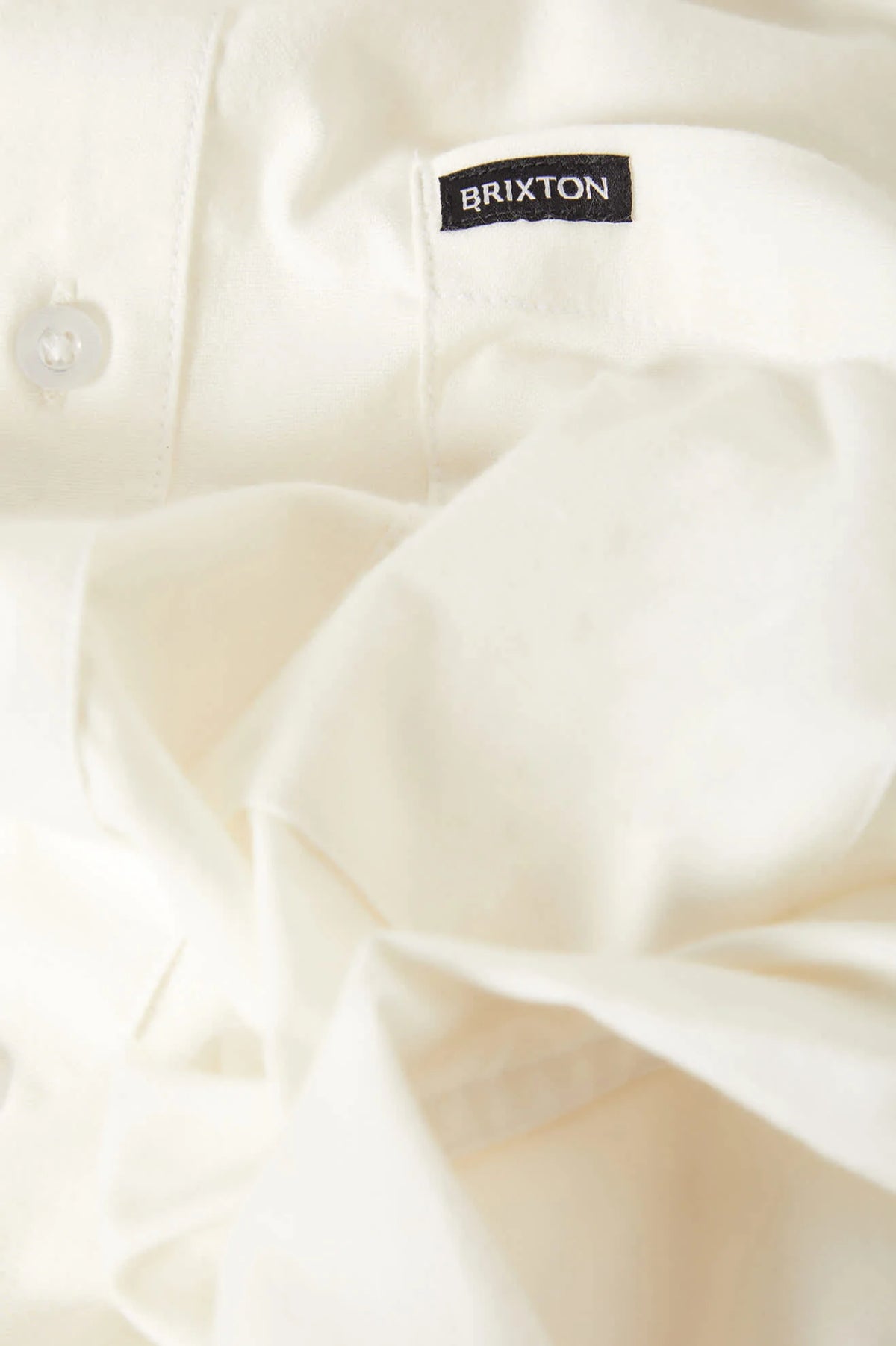 Brixton Sanford Oxford S/S WVN - Off White