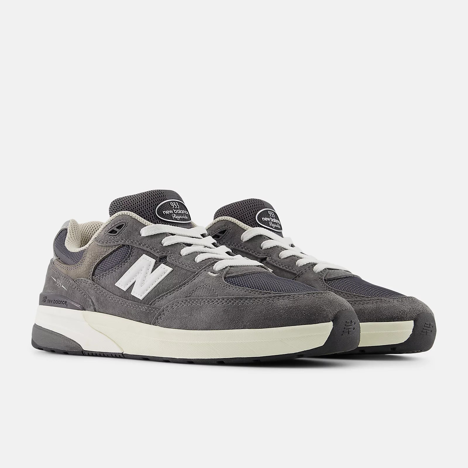 New Balance Numeric Reynolds 933 - Dark Grey with White
