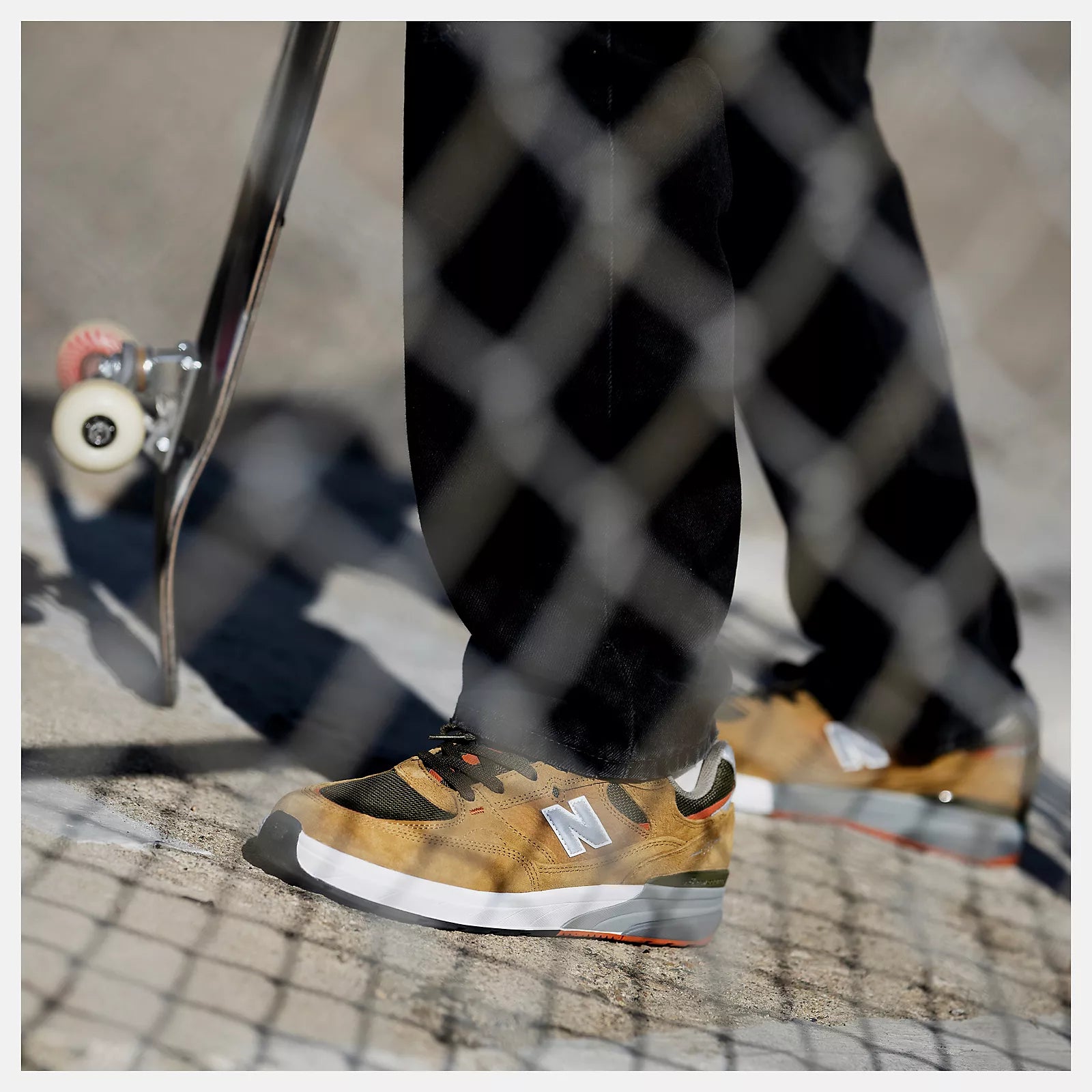 New Balance Numeric Reynolds 933 - Camel with Dark Brown