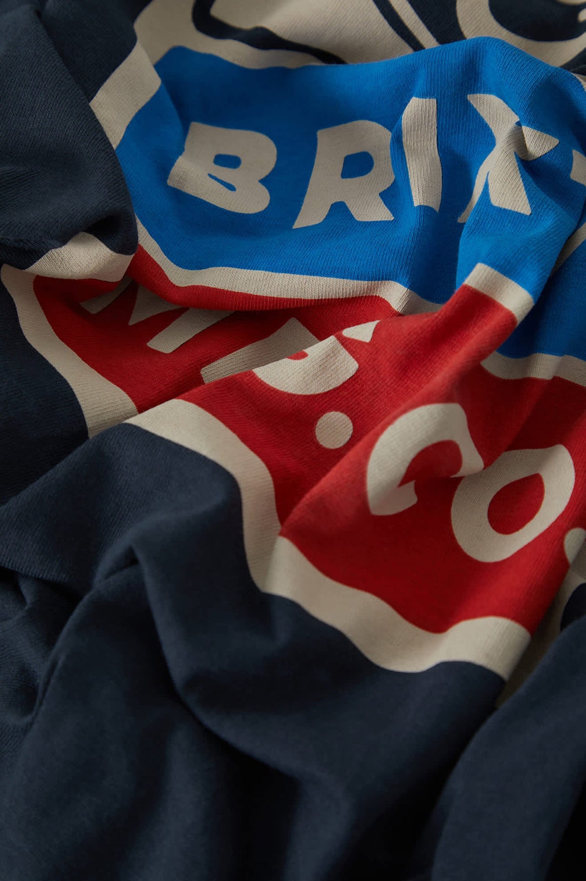 Brixton x Ford Service Dept Pocket Tee - American Navy