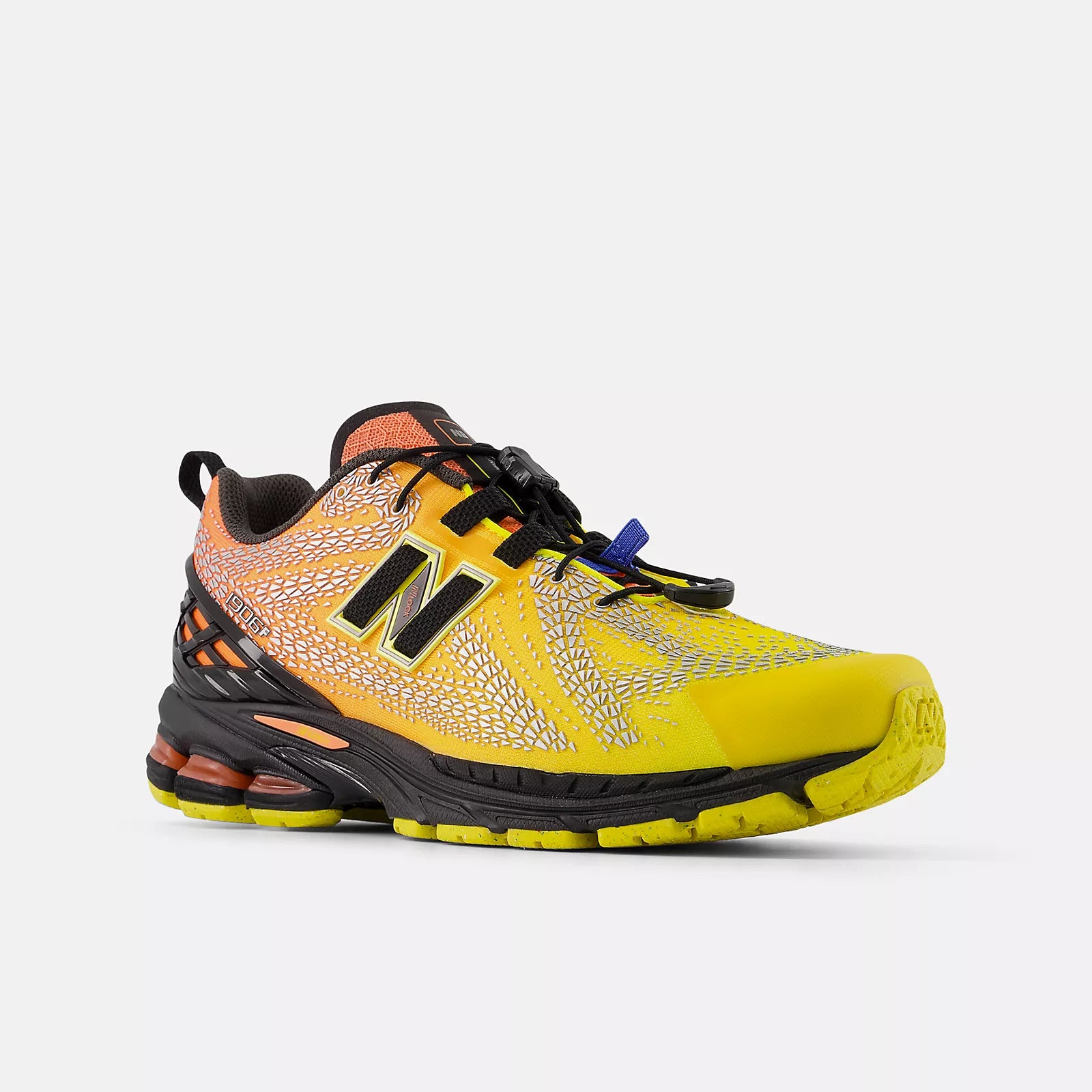 New Balance U1906F - Punch Yellow with Tangerine Heat and Black