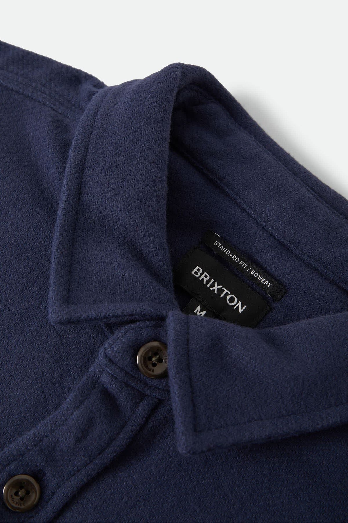 Brixton Bowery Heavy Weight Flannel - Washed Navy