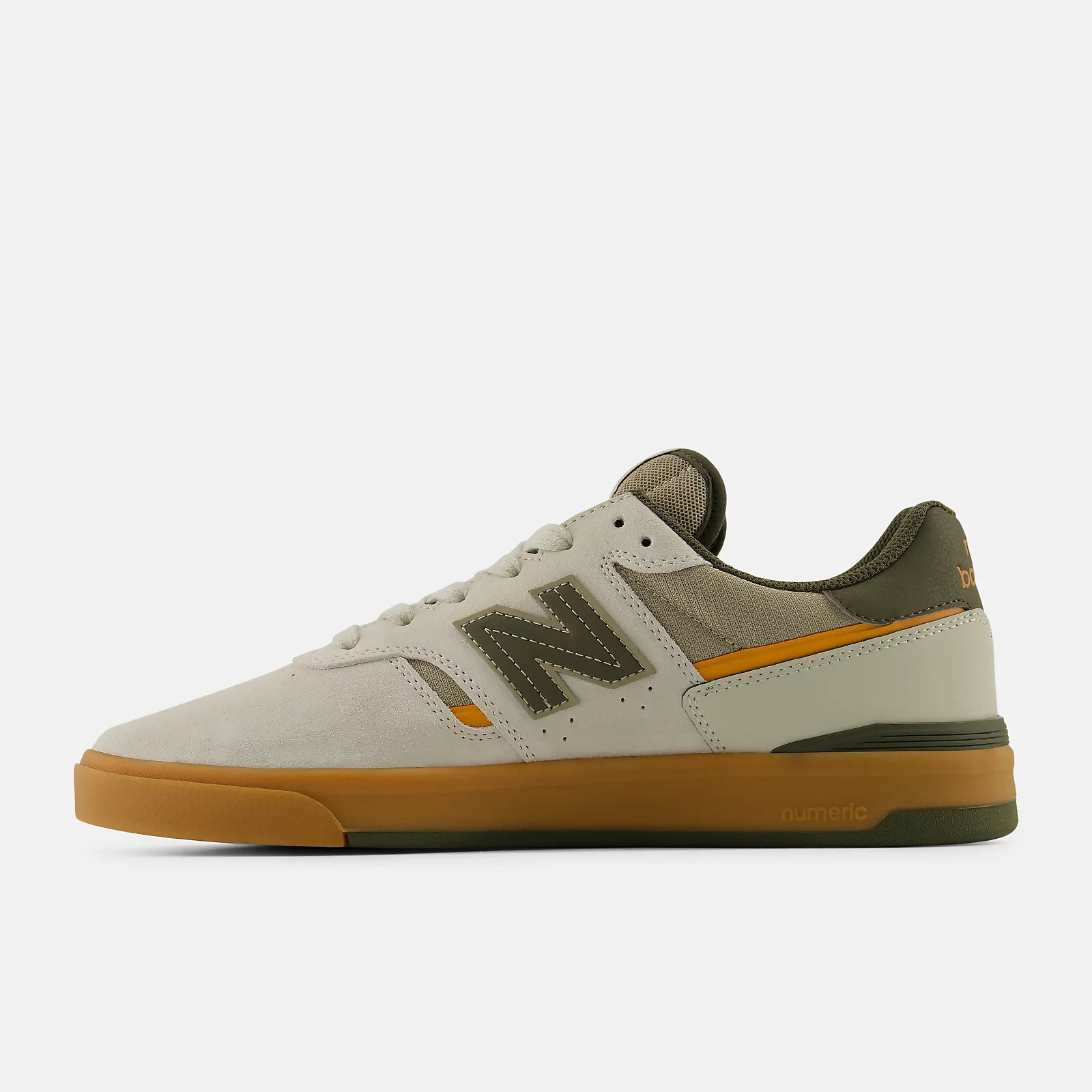 New Balance Numeric Jamie Foy 306 Cup - Timberwolf with Dark Moss