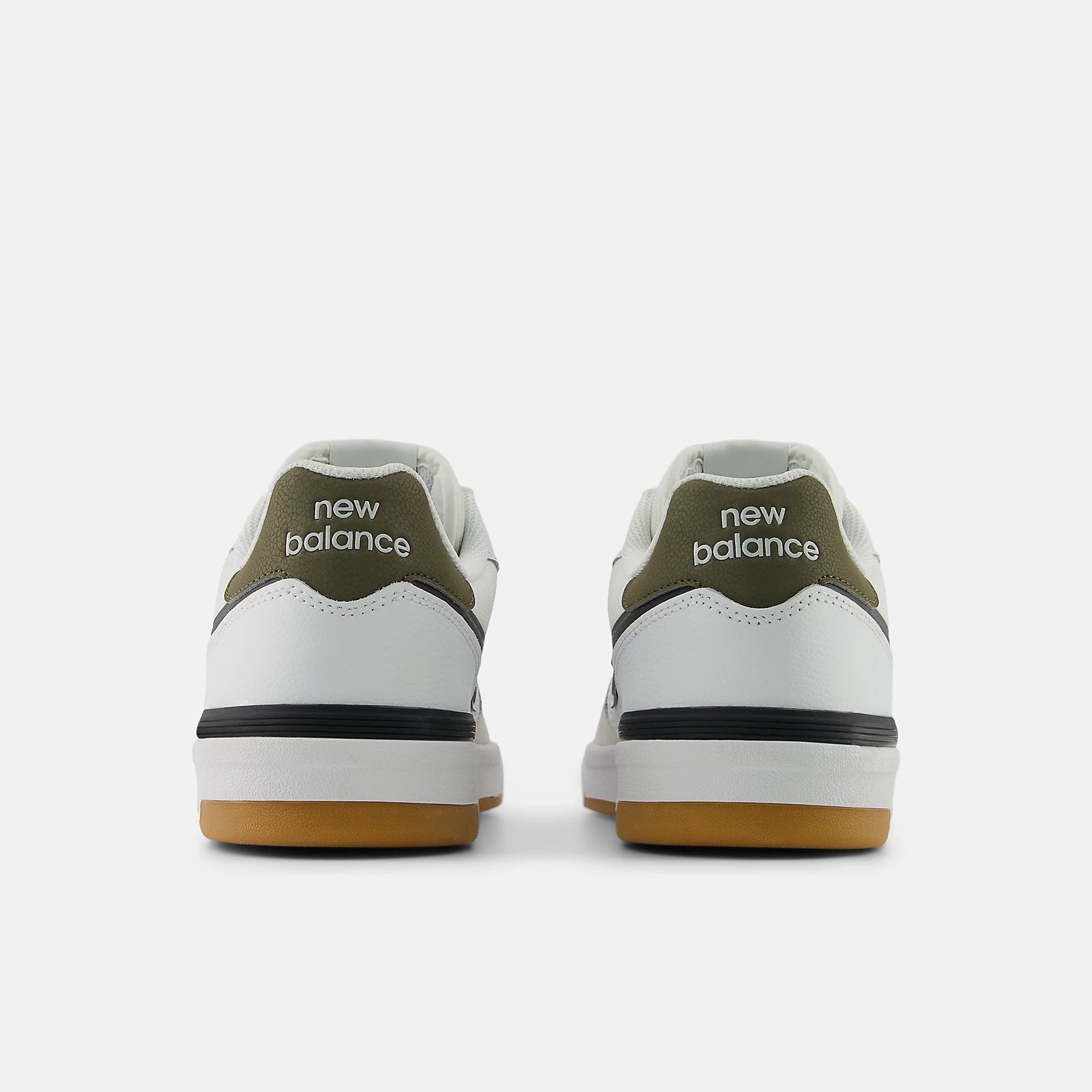 New Balance Numeric Jamie Foy 306 Cup - NB 103 White with Dark Moss