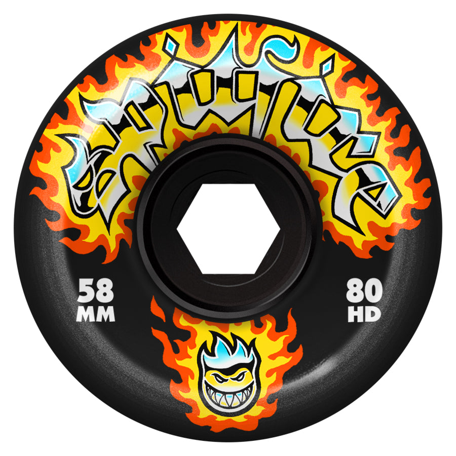 Spitfire 80HD Conical Full Chrome Venom Black - 58mm