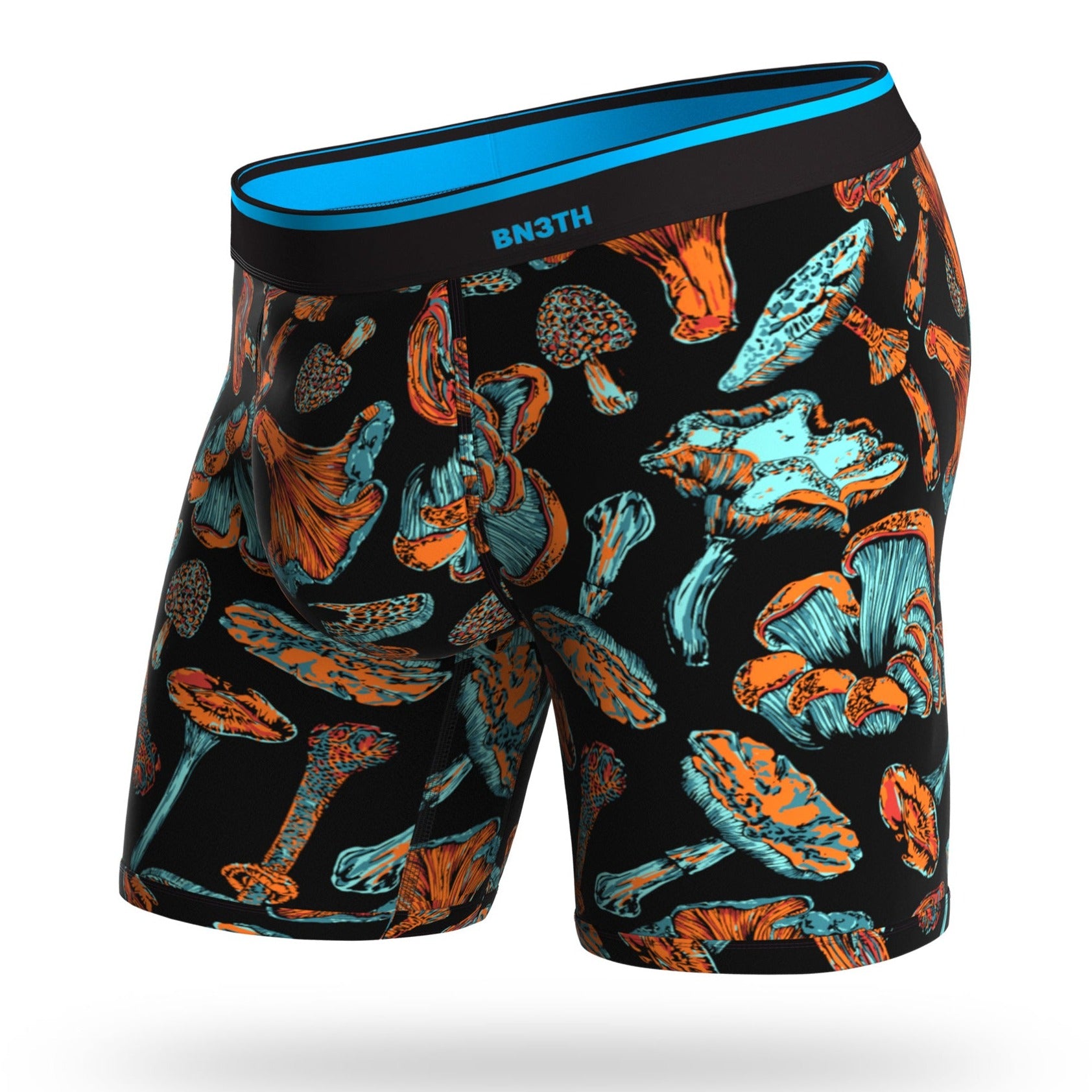 BN3TH CLASSIC BOXER BRIEF - PRINT MUSHROOM BLACK