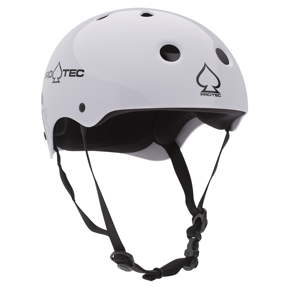 Pro-Tec Skate Classic Helmet - Gloss White
