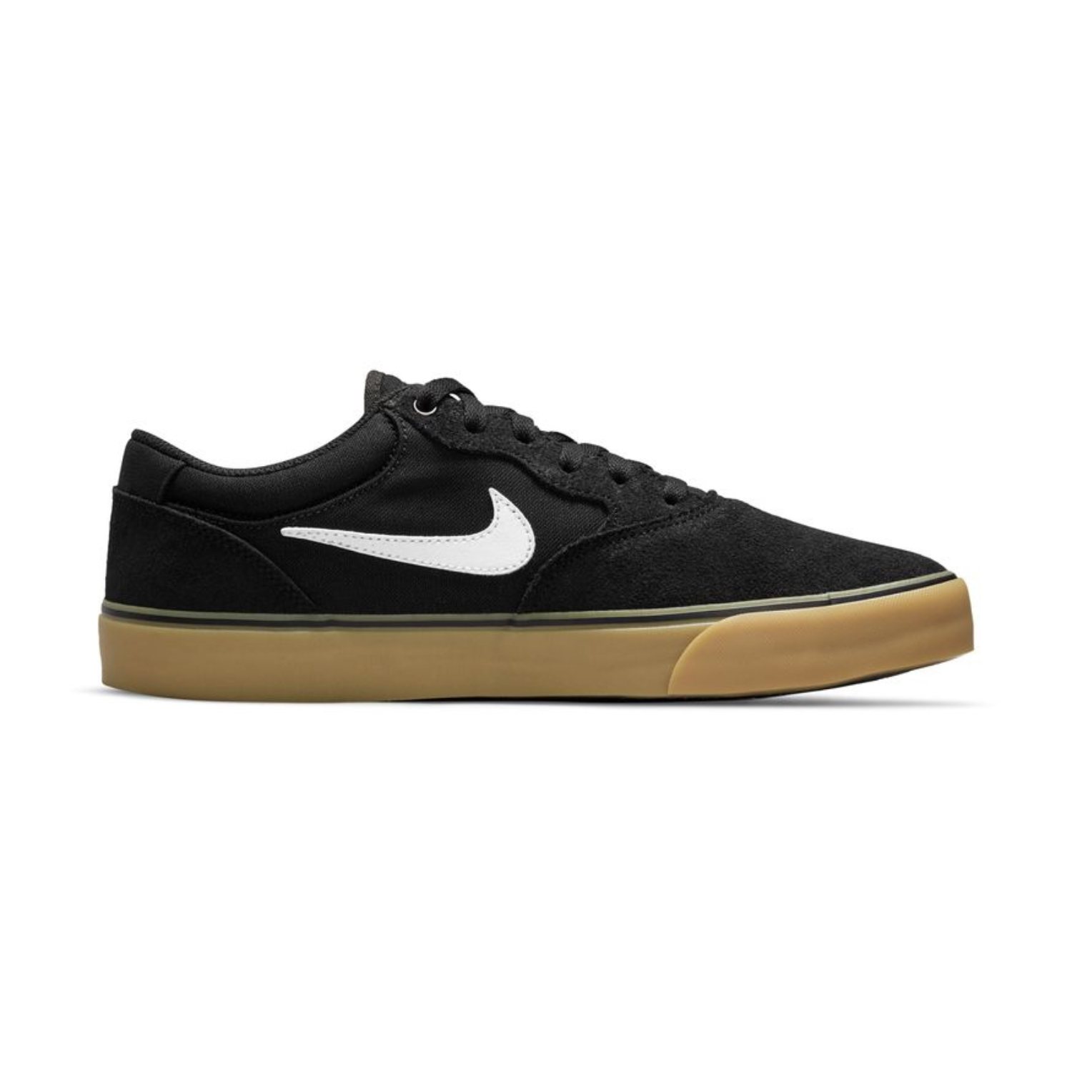 NIKE SB CHRON 2 BLACK/WHITE-BLACK-GUM LIGHT BROWN