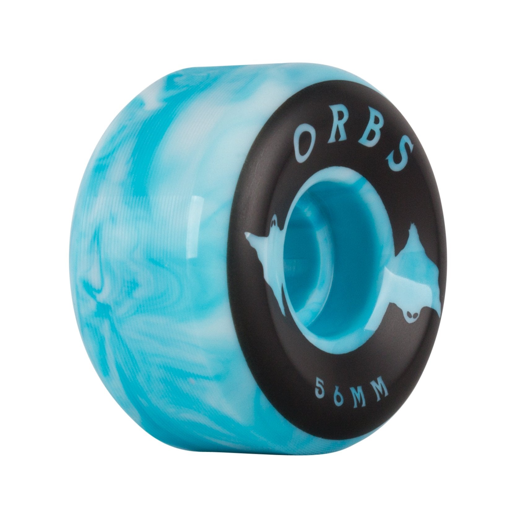 Orbs Wheels - Specters - 56mm - Swirls Blue/White