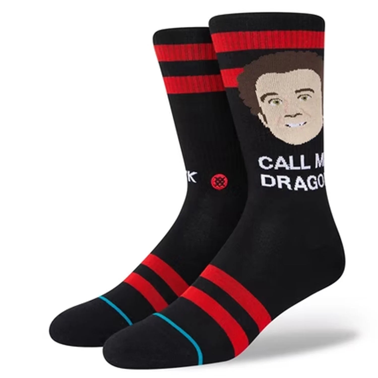 STANCE STEP BROTHERS BEST FRIENDS CREW SOCK - RED