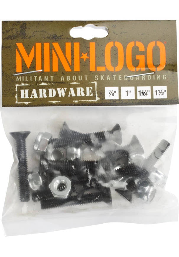 MINI LOGO HARDWARE SET - 1 1/4"
